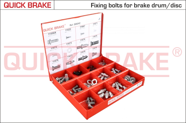 Assortimento, Viti/Bulloni - 0004C QUICK BRAKE