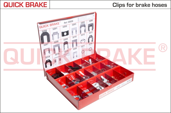 Assortimento, Elementi di fissaggio - 0009 QUICK BRAKE