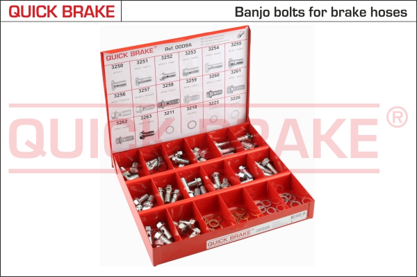 Assortimento, Viti/Bulloni - 0009A QUICK BRAKE