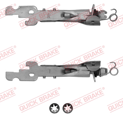 Adjuster Set, drum brake - 101 53 003 QUICK BRAKE