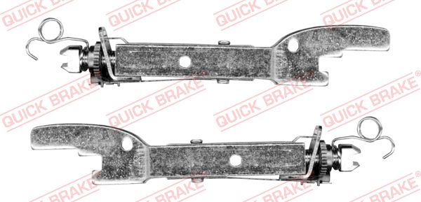 Adjuster Set, drum brake - 101 53 007 QUICK BRAKE