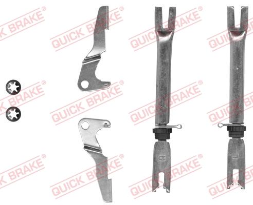 Adjuster Set, drum brake - 102 53 008 QUICK BRAKE
