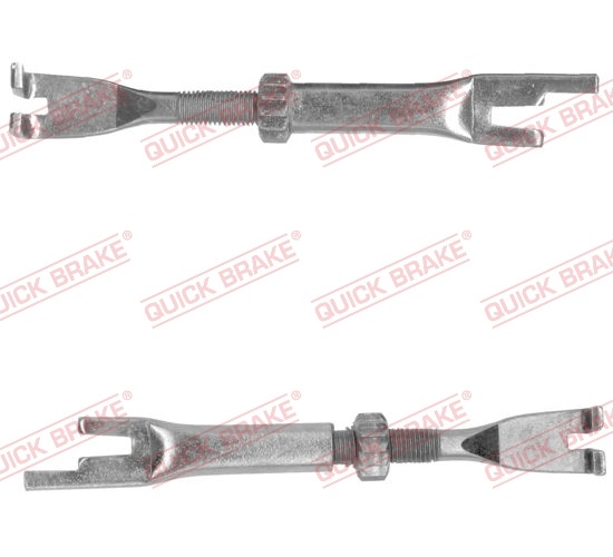 Adjuster Set, drum brake - 102 53 022R QUICK BRAKE