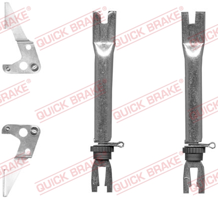Adjuster Set, drum brake - 102 53 024 QUICK BRAKE
