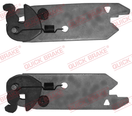 Adjuster Set, drum brake - 102 53 060 QUICK BRAKE