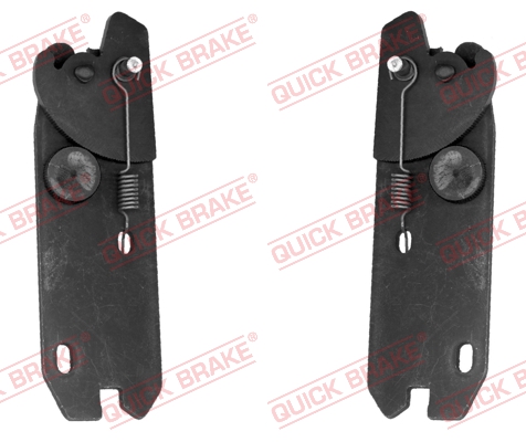 Adjuster Set, drum brake - 102 53 061 QUICK BRAKE