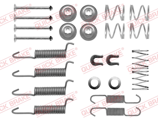 Комплектующие, стояночная тормозная система - 105-0016 QUICK BRAKE