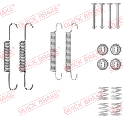 Комплектующие, стояночная тормозная система - 105-0020 QUICK BRAKE