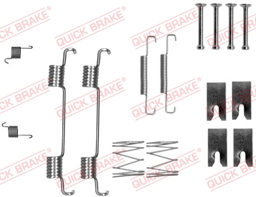 Комплектующие, стояночная тормозная система - 105-0023 QUICK BRAKE
