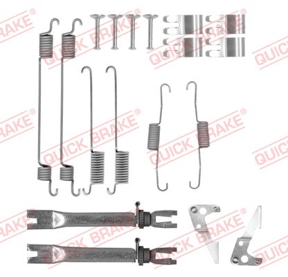 Zubehörsatz, Bremsbacken - 105-0030S-02 QUICK BRAKE