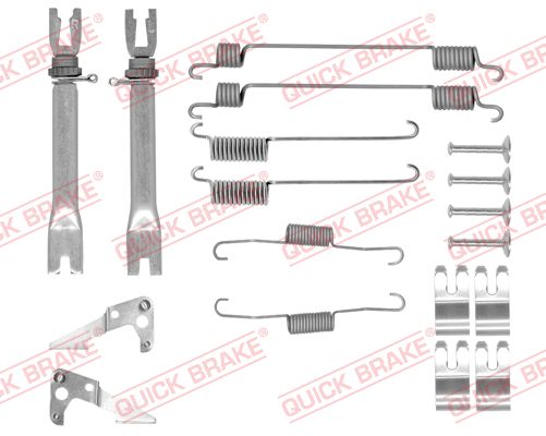 Zubehörsatz, Bremsbacken - 105-0030S QUICK BRAKE