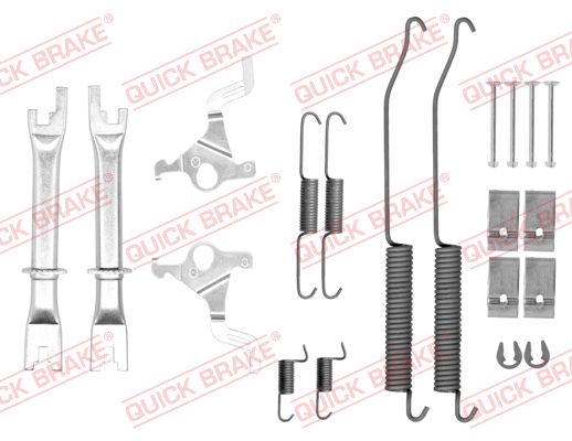 Accessory Kit, brake shoes - 105-0036S QUICK BRAKE