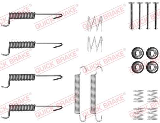 Комплектующие, стояночная тормозная система - 105-0047 QUICK BRAKE
