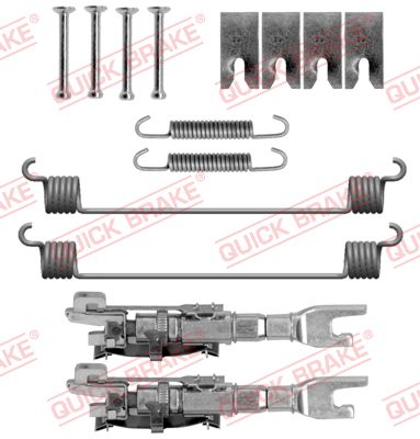 Kit accessori, Ganasce freno - 105-0056S QUICK BRAKE