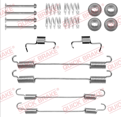 Accessory Kit, brake shoes - 105-0059 QUICK BRAKE