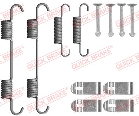 Accessory Kit, parking brake shoes - 105-0078 QUICK BRAKE