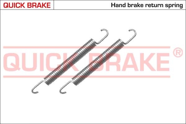 Accessory Kit, parking brake shoes - 105-0480 QUICK BRAKE