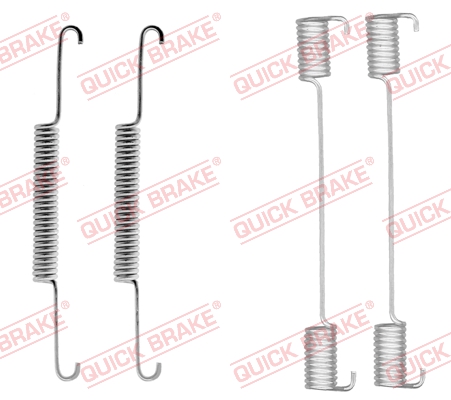Accessory Kit, brake shoes - 105-0520 QUICK BRAKE