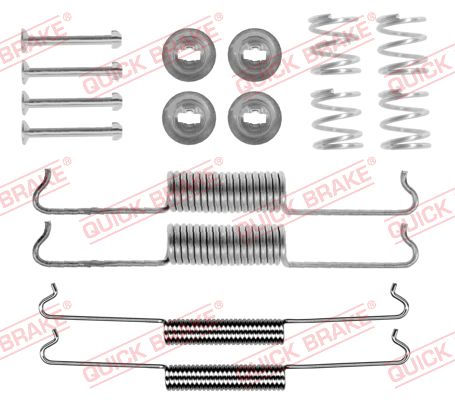 Комплектующие, тормозная колодка - 105-0521 QUICK BRAKE