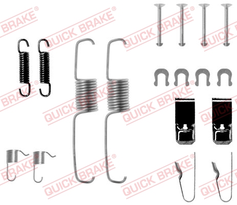 Accessory Kit, brake shoes - 105-0534 QUICK BRAKE