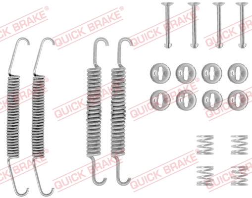 Accessory Kit, brake shoes - 105-0548 QUICK BRAKE