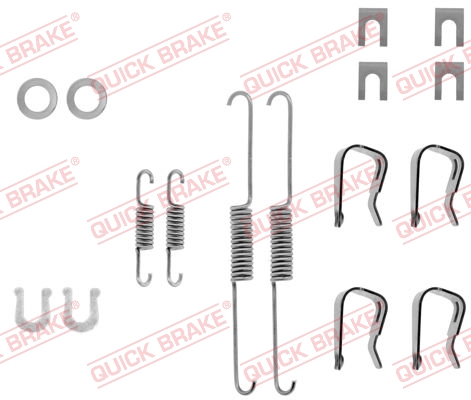 Комплектующие, тормозная колодка - 105-0549 QUICK BRAKE