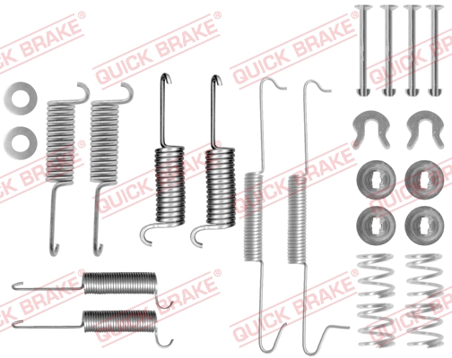 Kit accessori, Ganasce freno - 105-0571 QUICK BRAKE