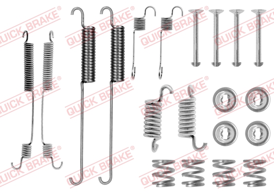 Комплектующие, тормозная колодка - 105-0600 QUICK BRAKE