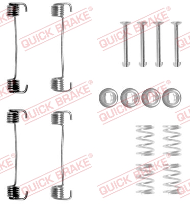 Accessory Kit, parking brake shoes - 105-0619 QUICK BRAKE