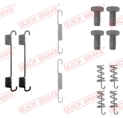 Kit accessori, Ganasce freno stazionamento - 105-0622 QUICK BRAKE