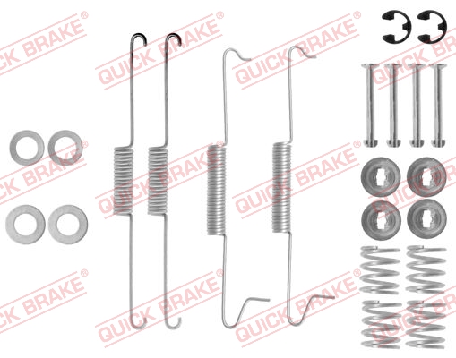 Accessory Kit, brake shoes - 105-0623 QUICK BRAKE