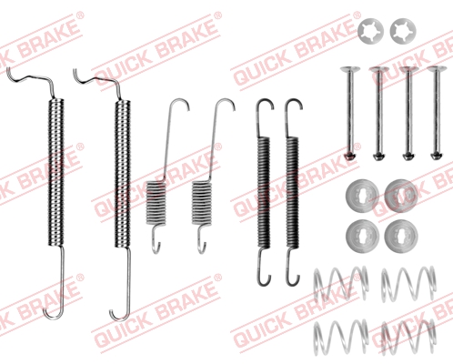 Accessory Kit, brake shoes - 105-0629 QUICK BRAKE