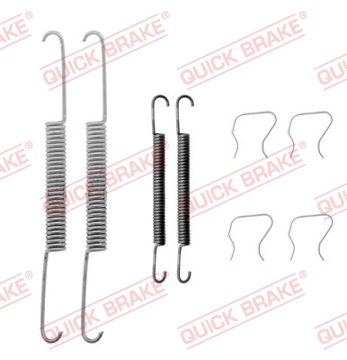 Комплектующие, тормозная колодка - 105-0631 QUICK BRAKE