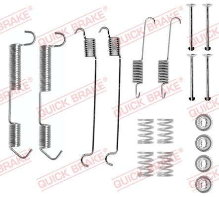 Комплектующие, тормозная колодка - 105-0646 QUICK BRAKE
