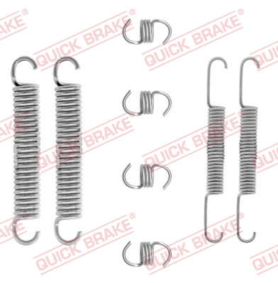Accessory Kit, brake shoes - 105-0662 QUICK BRAKE