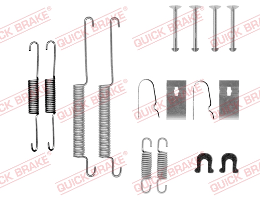 Accessory Kit, brake shoes - 105-0668 QUICK BRAKE