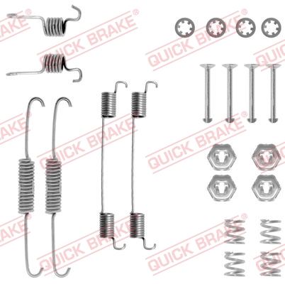 Accessory Kit, brake shoes - 105-0674 QUICK BRAKE