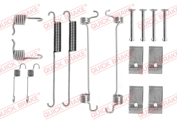 Kit accessori, Ganasce freno - 105-0677 QUICK BRAKE