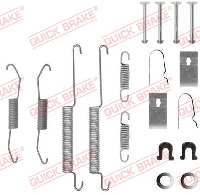 Kit accessori, Ganasce freno - 105-0679 QUICK BRAKE