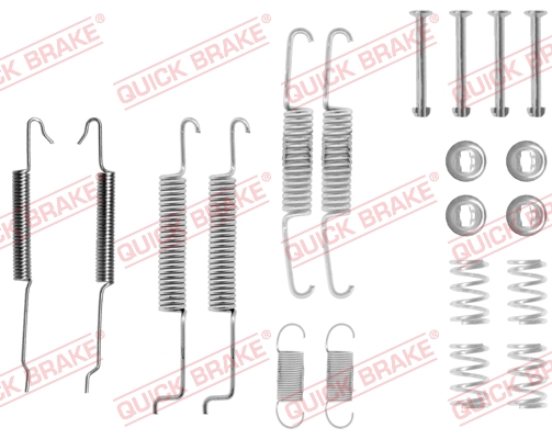 Комплектующие, тормозная колодка - 105-0680 QUICK BRAKE