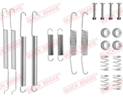 Комплектующие, тормозная колодка - 105-0681 QUICK BRAKE