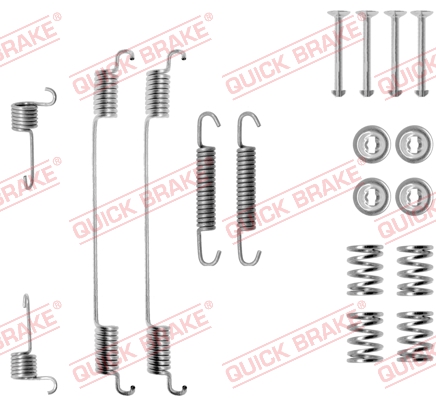 Комплектующие, тормозная колодка - 105-0682 QUICK BRAKE
