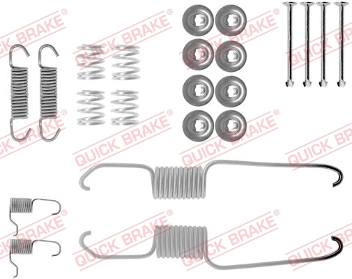 Accessory Kit, brake shoes - 105-0685 QUICK BRAKE