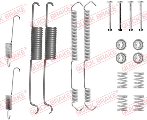 Accessory Kit, brake shoes - 105-0691 QUICK BRAKE