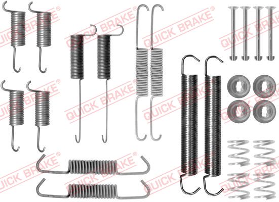 Accessory Kit, brake shoes - 105-0712 QUICK BRAKE