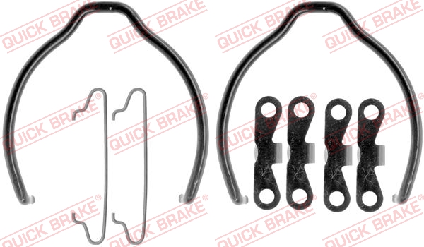 Accessory Kit, parking brake shoes - 105-0721 QUICK BRAKE