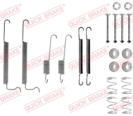 Accessory Kit, brake shoes - 105-0744 QUICK BRAKE