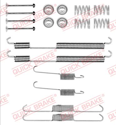 Accessory Kit, brake shoes - 105-0753 QUICK BRAKE