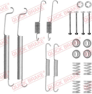 Kit accessori, Ganasce freno - 105-0756 QUICK BRAKE