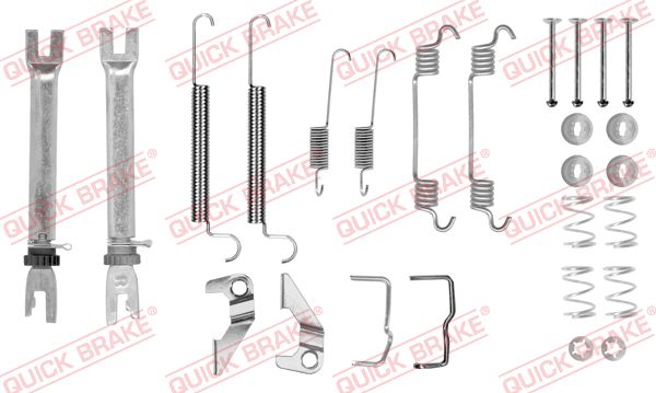 Accessory Kit, brake shoes - 105-0766S QUICK BRAKE